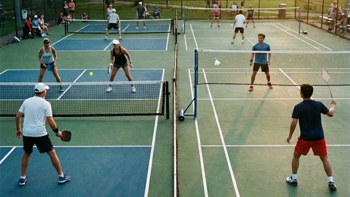 Chi phí chơi cầu lông leo thang, nhiều người chơi cân nhắc chuyển sang pickleball