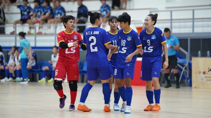 Thái Sơn Nam TP HCM vô địch sớm Giải futsal nữ VĐQG 2025