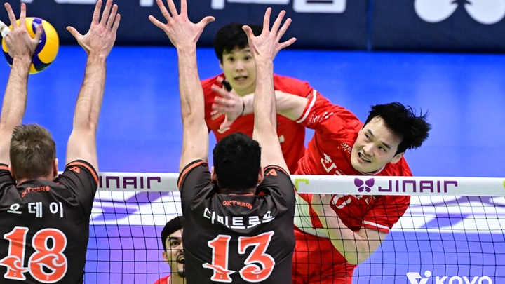 Kim Jeong-ho và Benon tỏa sáng, KEPCO vượt qua OK Savings Bank để vươn lên top 3