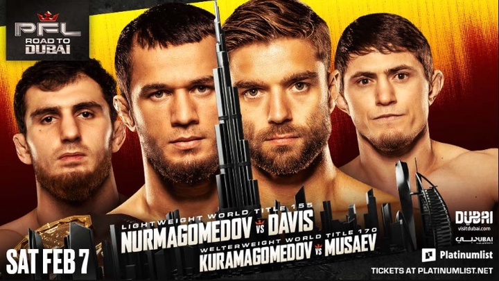 PFL chốt thẻ đấu Road to Dubai với hai trận tranh đai tâm điểm đầu năm 2026