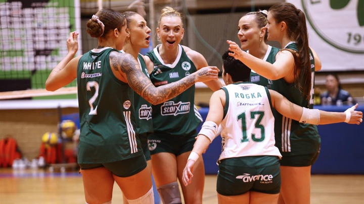 Panathinaikos ngược dòng kịch tính, vượt qua Panionios sau 5 set căng thẳng