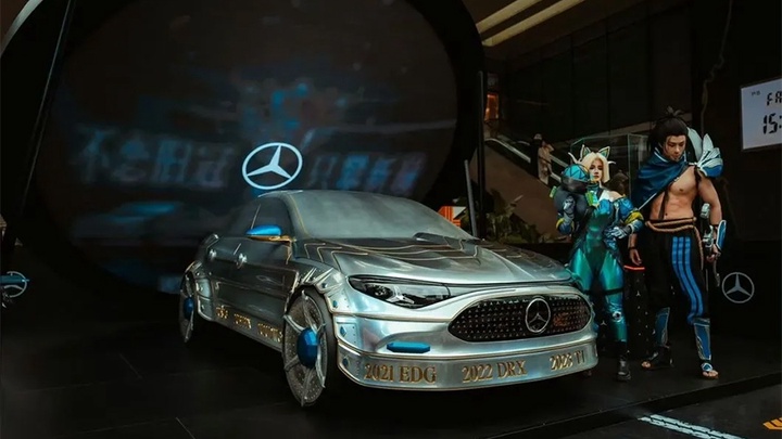Mercedes-Benz chính thức rút lui khỏi vai trò đối tác LPL Esports