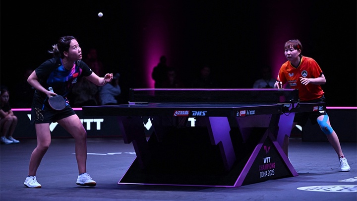 Không danh hiệu tại Doha: Bóng bàn Trung Quốc đứng trước ngã rẽ chiến lược