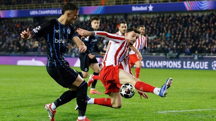 Atletico Madrid phung phí 2 bàn dẫn trước ở vòng play-off Champions League