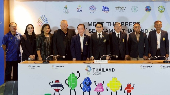SEA Games 2025: Công tác chuẩn bị đang đi đúng hướng, chủ nhà Thái Lan đặt mục tiêu 241 huy chương vàng