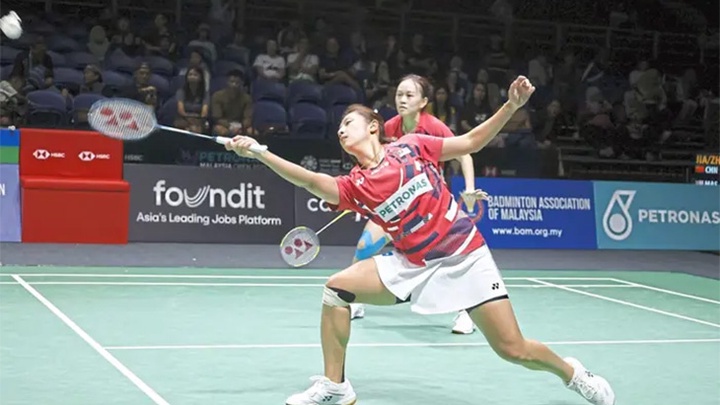 Chấn thương buộc Go Pei Kee phải bỏ cuộc ở tứ kết Hylo Open, hy vọng dự cầu lông SEA Games bị đặt dấu hỏi