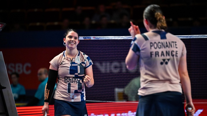 Cầu lông Pháp và châu Âu 'viết lại lịch sử' tại HYLO Open 2025 với những lần đầu vào Bán kết Super 500