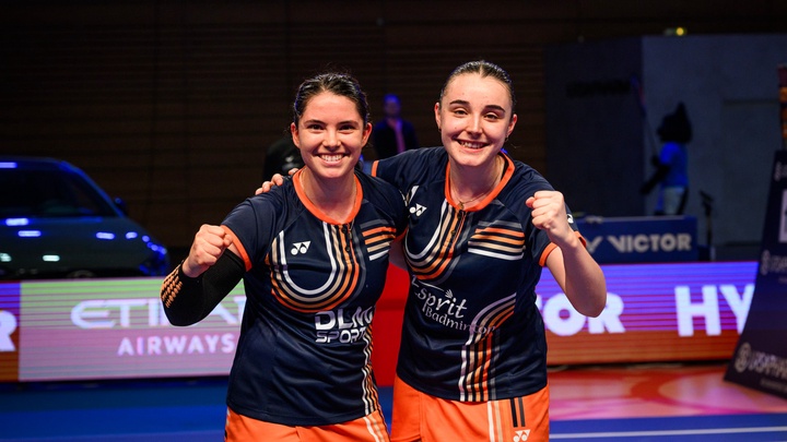 Lịch sử gọi tên Margot Lambert / Camille Pognante khi trở thành Đôi nữ Pháp đầu tiên vô địch Super 500 ở HYLO Open 2025