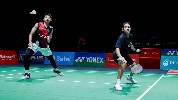 Đôi nam nữ Marwan/Aisyah của chủ nhà vắng mặt tại Giải cầu lông Indonesia Masters 2026