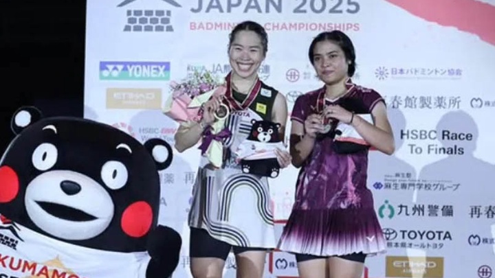 Cầu lông Thái Lan giành 2 danh hiệu tại Kumamoto Masters Japan 2025 có quỹ thưởng 12,5 tỷ đồng