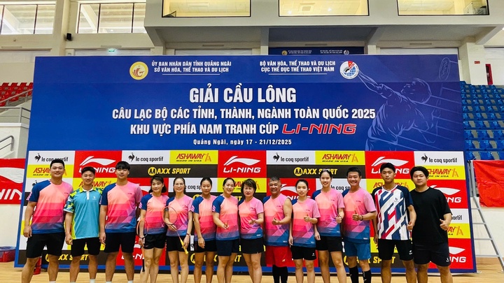 Lịch thi đấu cầu lông Giải Cầu lông CLB các tỉnh, thành, ngành toàn quốc năm 2025 mới nhất ngày 17/12