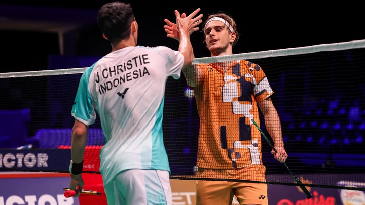 Cầu lông Đan Mạch Open: Jonatan Christie lần đầu vào chungkết, chờ "đại chiến" Shi Yu Qi