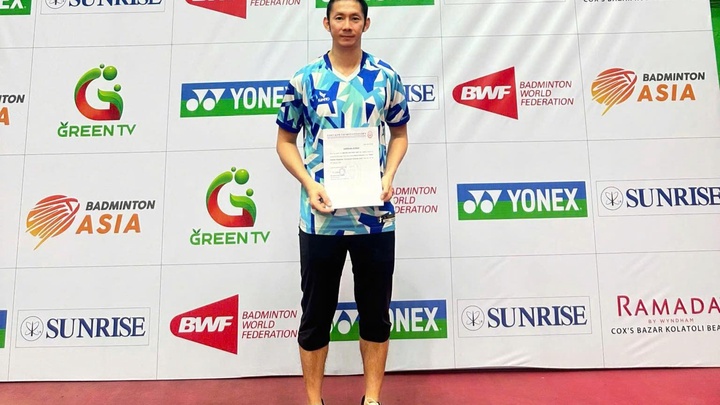 Cầu lông Bangladesh International Challenge 2025: Lão tướng Nguyễn Tiến Minh cùng dàn trẻ thâu tóm huy chương