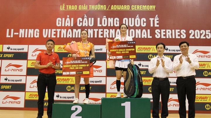 Lịch thi đấu cầu lông Felet Vietnam International Series năm 2025 mới nhất ngày 27/10 