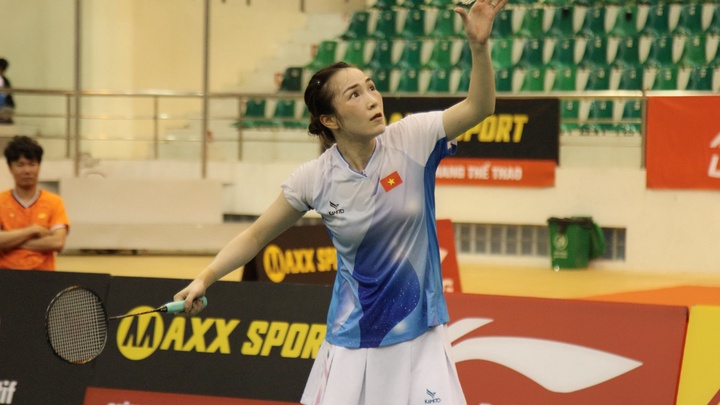 Cầu lông Felet Vietnam International Series 2025: Vũ Thị Trang cùng các đàn em Đơn nữ thể hiện quá "bá đạo"