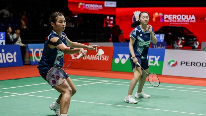 Cầu lông Syed Modi International 2025: Đôi Nữ Malaysia Carmen / Xin Yee lần đầu vào Bán Kết World Tour