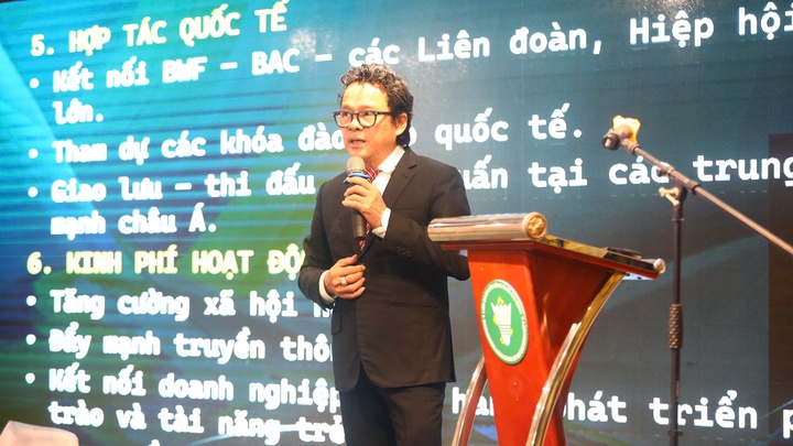 Cầu lông TP.HCM "chuyển mình": Chủ tịch Nguyễn Phương Nam nhận trọng trách lịch sử