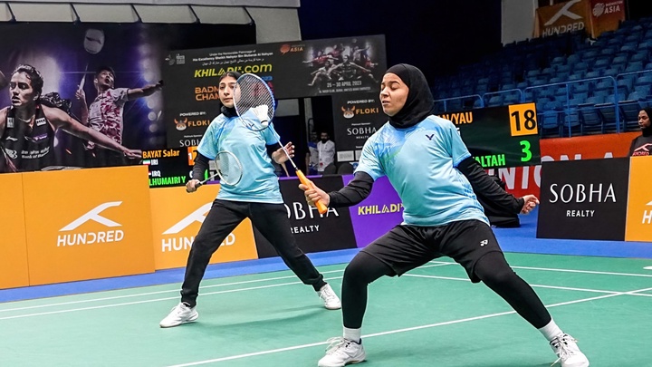 Tay vợt cầu lông Ghadeer chia sẻ: "Tôi không chơi cho bản thân, mà muốn truyền cảm hứng cho giới trẻ"