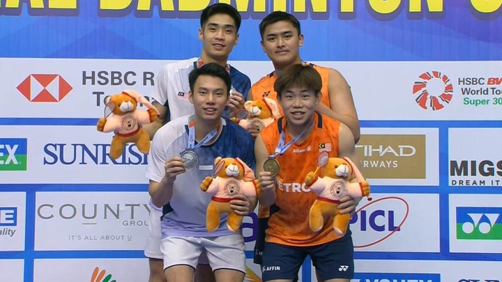 Vô địch Syed Modi International: Aaron Tai / Kang Khai Xing trở thành niềm hy vọng mới của Cầu lông Malaysia