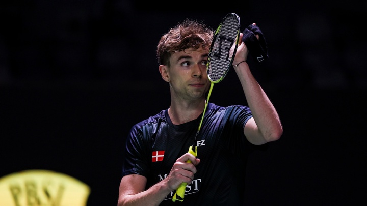 Các tay vợt Đan Mạch khởi đầu tuyệt vời tại giải cầu lông India Open khi Rasmus Gemke đánh bại huy chương đồng Olympic