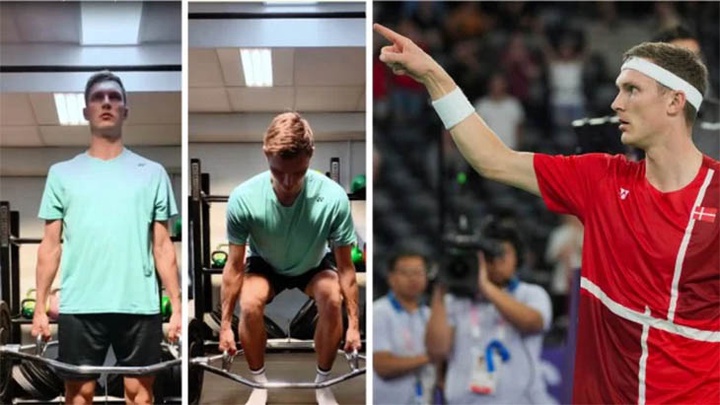 Nhà vô địch cầu lông Olympic Viktor Axelsen tiết lộ bí quyết tập luyện để thực hiện được cú đập cầu "sấm sét"