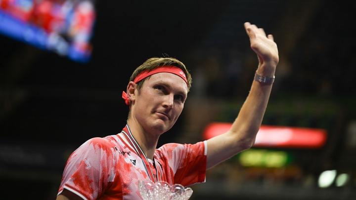 Cựu số 1 cầu lông thế giới Viktor Axelsen đã "mài sắc" kiếm tại Hong Kong Open 2024