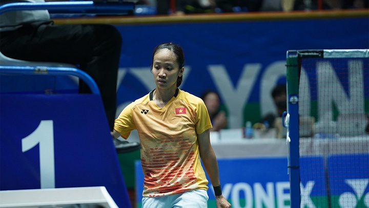 Vũ Thị Anh Thư chia tay giải cầu lông Odisha Masters 2024