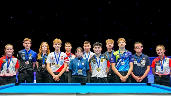 Vô địch billiards trẻ thế giới ngay sinh nhật: Felix Vogel giã từ cấp độ Trẻ bằng danh hiệu danh giá nhất