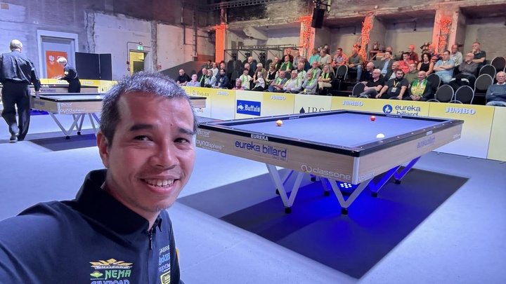 Trực tiếp billiard carom 3 băng Gwangju World Cup 2025 ngày 07/11: Trần Quyết Chiến xuất chiến