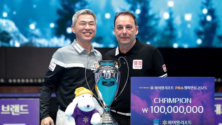 Dani Sánchez cuối cùng đã trở lại ngôi vô địch giải billiards carom 3 băng PBA