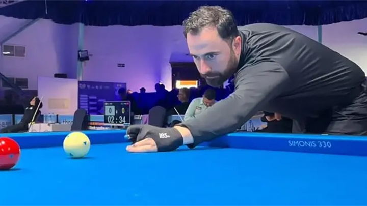 Tài năng Thổ Nhĩ Kỳ Berkay Karakurt vô địch World Cup Billiards 3C ngay lần đầu vào chung kết