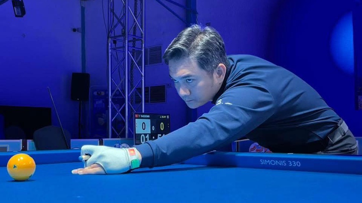 Giải billiards Blois 3C Challenge 2025: Trần Thanh Lực toàn thắng 2 trận đầu