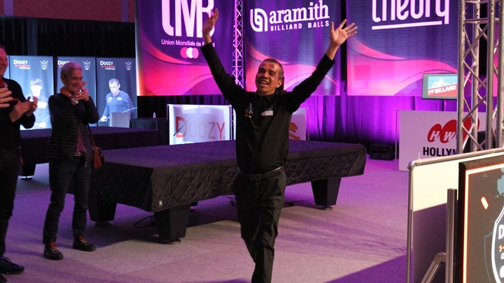 Trần Quyết Chiến vô địch giải billiards 3C Doozy Challenge tại Pháp với tiền thưởng gần 1 tỷ đồng