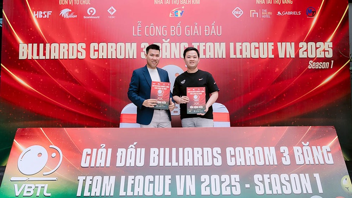 Billiards Team League VN 2025: Hội tụ tinh hoa, đột phá thể thức, chuyển mình lịch sử