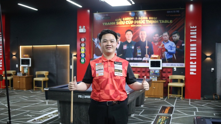 Giải Billiards Siêu Cúp Phúc Thịnh lần 2 năm 2024: Bao Phương Vinh, Trần Thanh Lực vào tứ kết, Trần Quyết Chiến bị loại