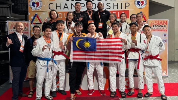 Các vận động viên jiu-jitsu Malaysia đặt mục tiêu 3 huy chương SEA Games 33