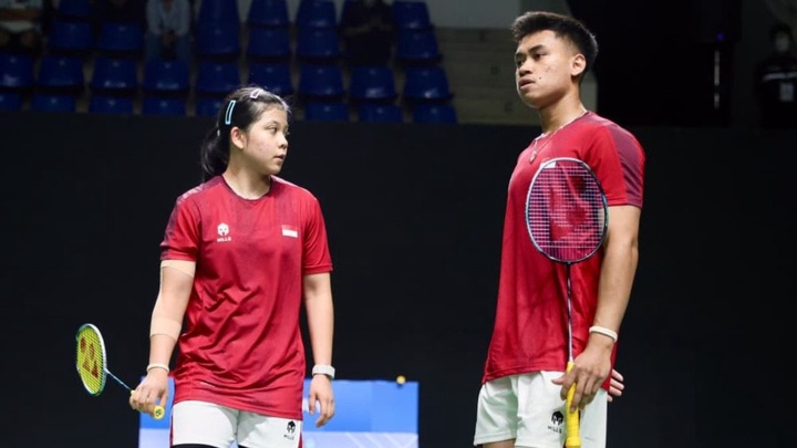 Felisha cùng Jafar vào tứ kết đôi nam nữ ngay lần đầu dự Cầu lông SEA Games