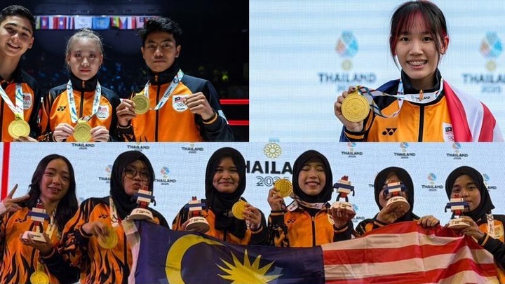 Malaysia chỉ còn thiếu 8 huy chương nữa để đạt mục tiêu 200 huy chương tại SEA Games 2025