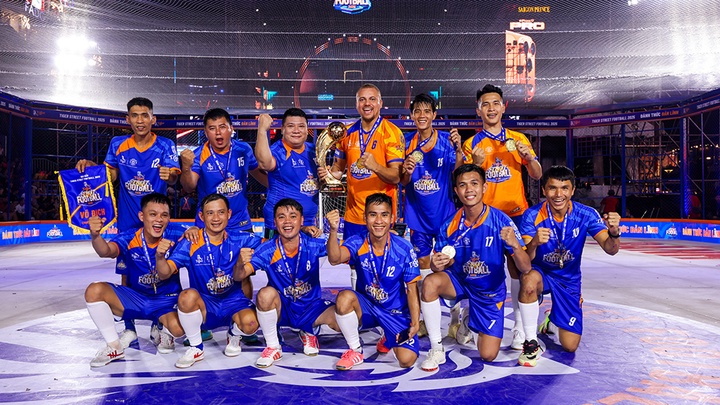 Tiger Street Football 2025 chạm đỉnh huy hoàng: Đại diện miền Trung lên ngôi vô địch toàn quốc