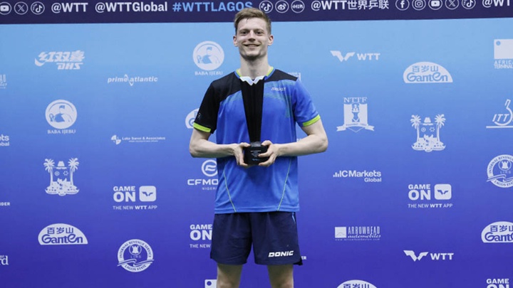 Hành trình "ngược dòng" kỳ vĩ của Anders Lind - từ khởi đầu chật vật đến Vòng chung kết bóng bàn WTT đầu tiên