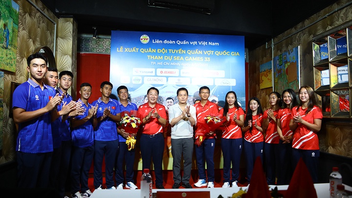 Đội tuyển Quần vợt Quốc gia chính thức xuất quân dự SEA Games 33 tại Thái Lan