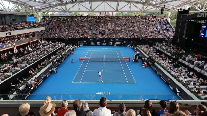 Lịch thi đấu quần vợt Adelaide International năm 2026 mới nhất ngày 12/01