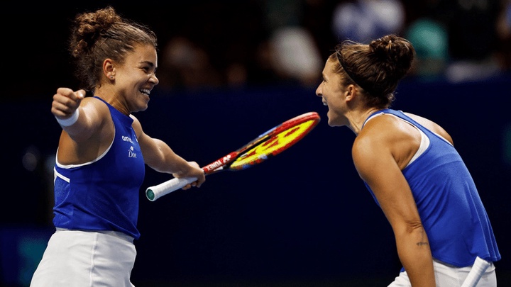 Đương kim vô địch Ý vượt qua Ukraine để vào chung kết giải quần vợt Billie Jean King Cup 2025