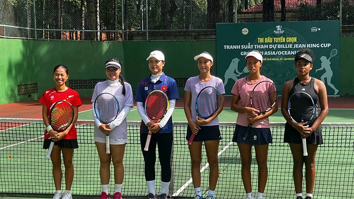Liên đoàn Quần vợt Việt Nam tổ chức vòng tuyển chọn đội tuyển quốc gia nữ dự Billie Jean King Cup 2025
