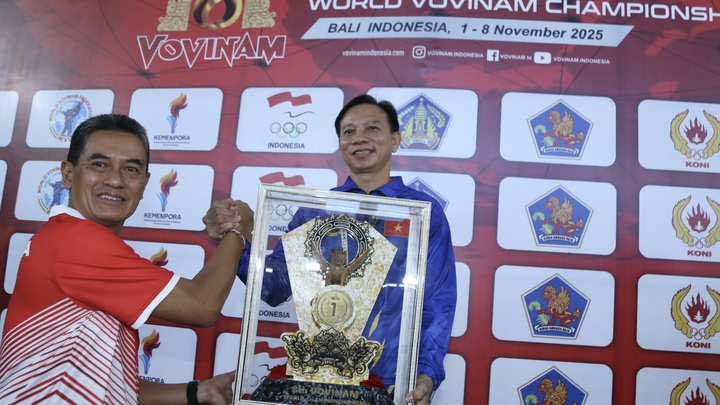 Việt Nam tiếp tục giữ ngôi đầu Giải Vô địch Vovinam Thế giới