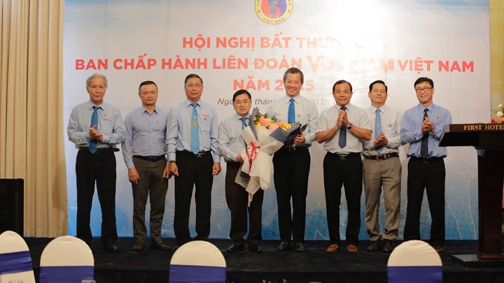 Võ sư Trần Văn Mỹ được bầu giữ chức Chủ tịch Liên đoàn Vovinam Việt Nam 