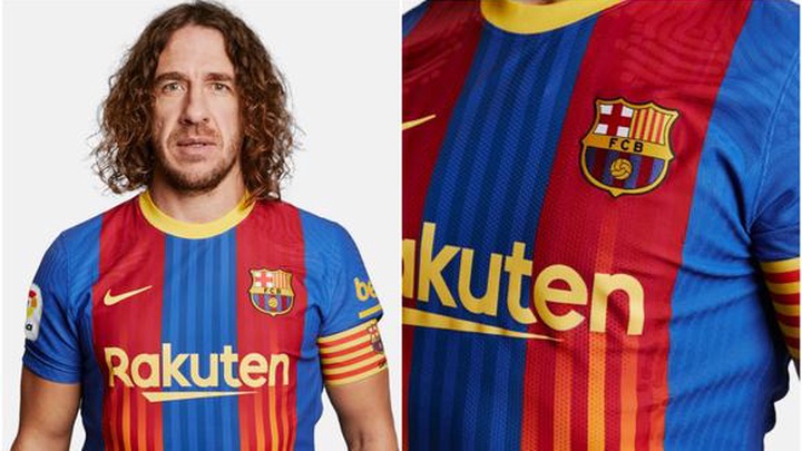 Hình ảnh áo đấu mới của Barca cho trận Siêu kinh điển với Real