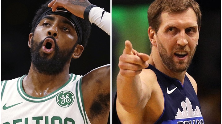 Kyrie Irving Và Dirk Nowitzki đối đầu Nhau Trên Băng Ghế Huấn Luyện Tại