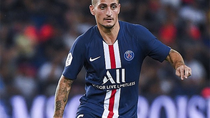 Marco Verratti gia hạn hợp đồng với PSG trước trận đấu với Dijon