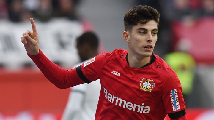 “Bom tấn” Havertz lập thành tích ghi bàn kinh ngạc với Leverkusen